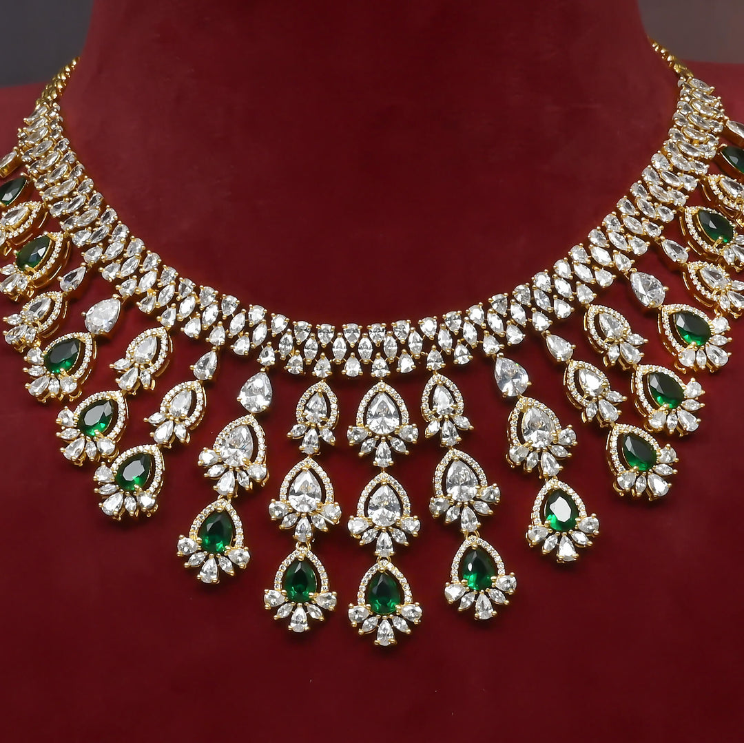 CZ Necklace Set