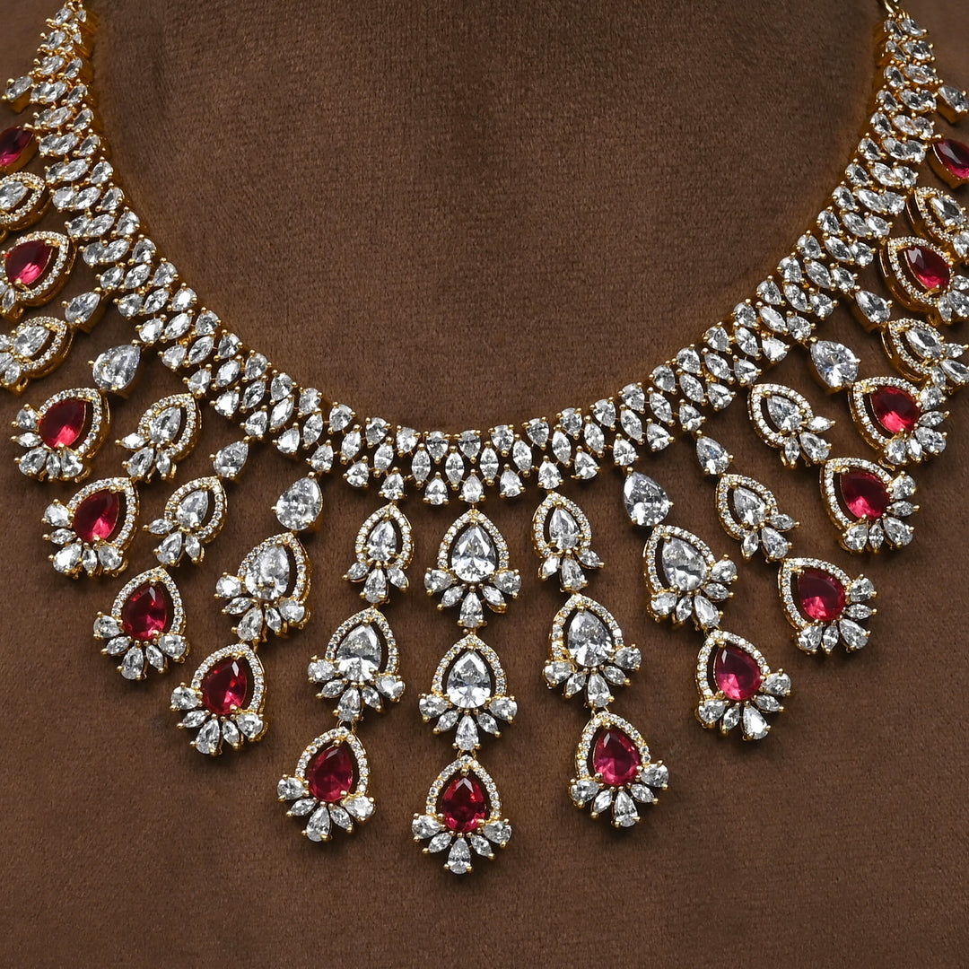 CZ Necklace Set