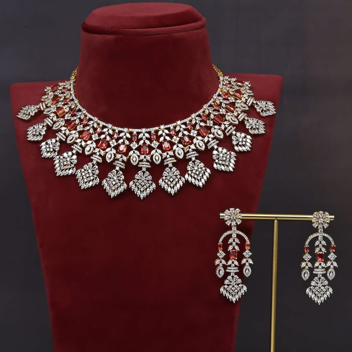 CZ Necklace Set