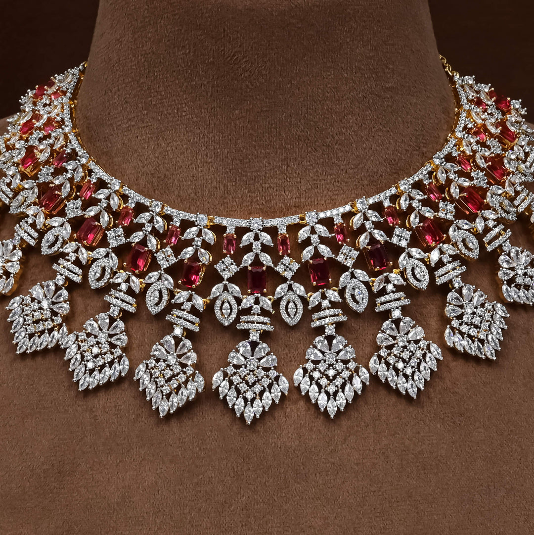 CZ Necklace Set