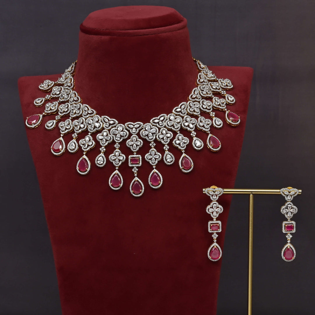 CZ Necklace Set