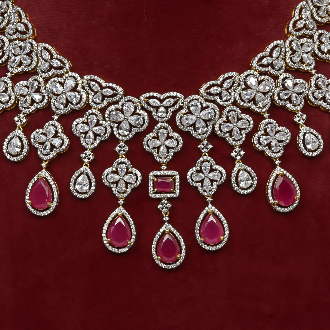 CZ Necklace Set