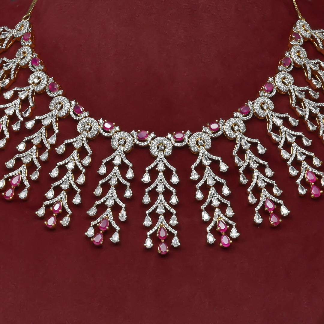 CZ Necklace Set