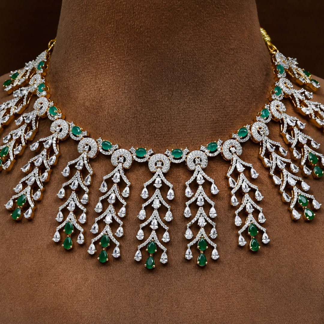 CZ Necklace Set