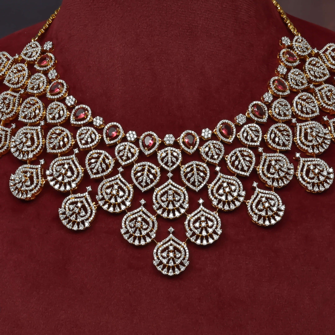 CZ Necklace Set