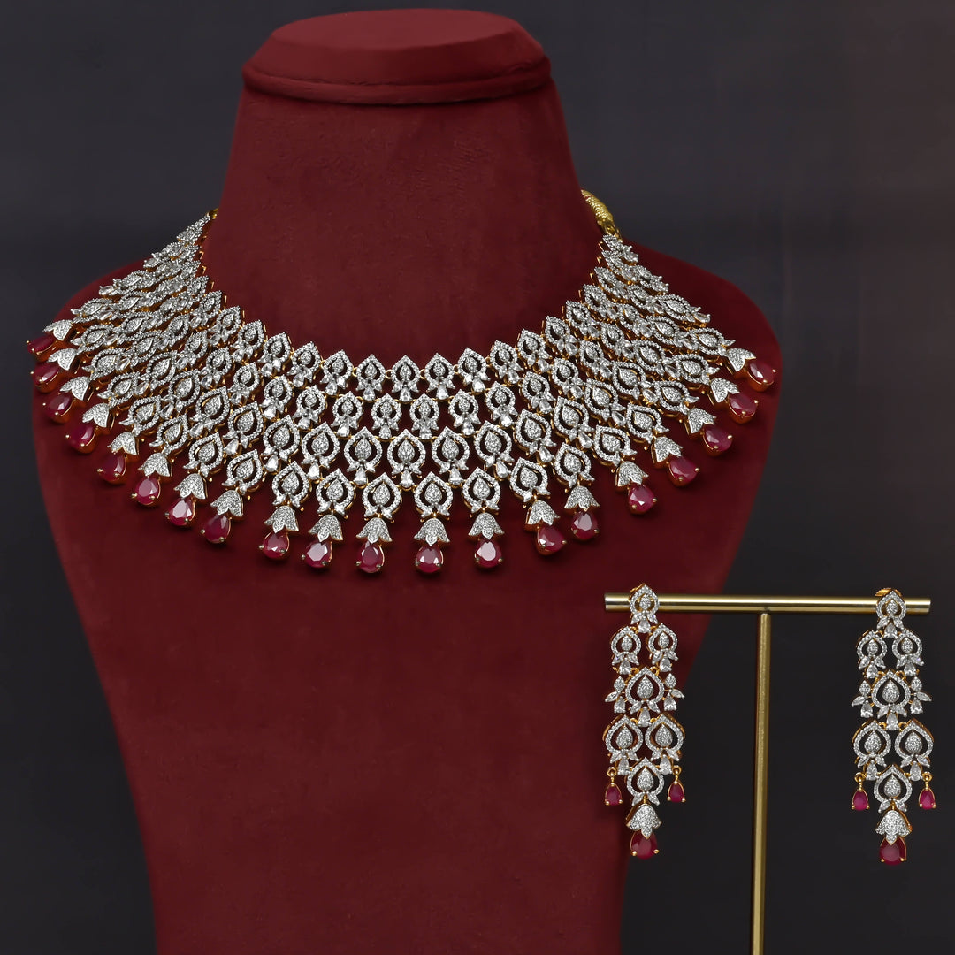 CZ Necklace Set