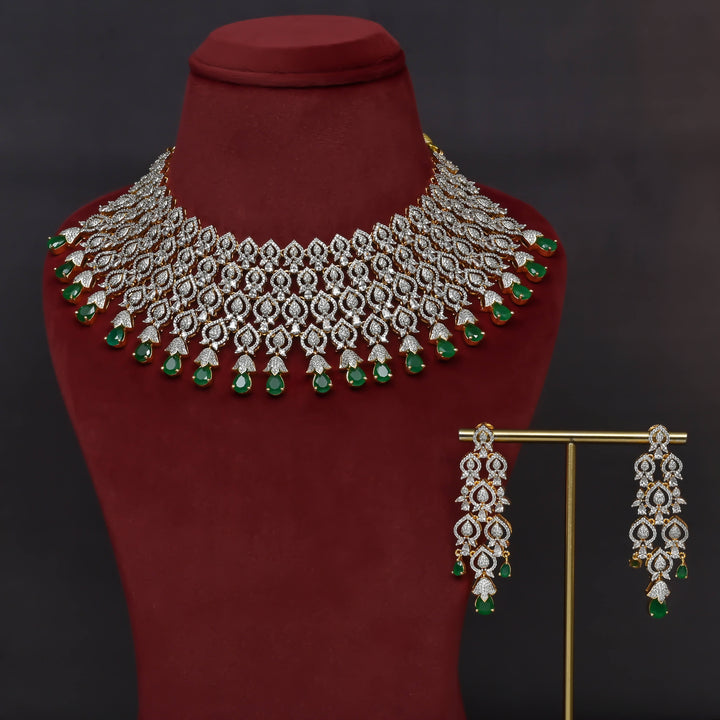 CZ Necklace Set