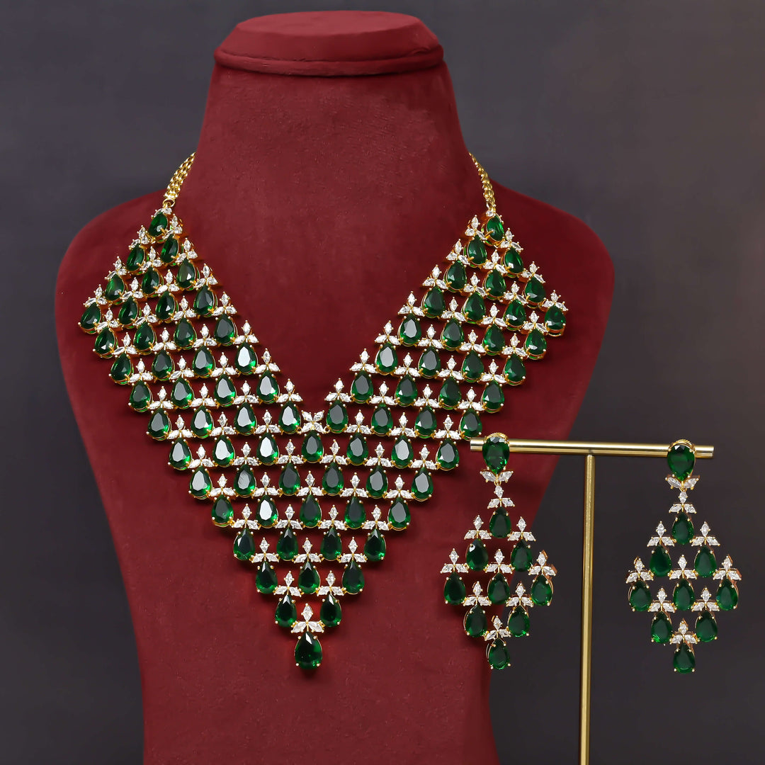 CZ Necklace Set