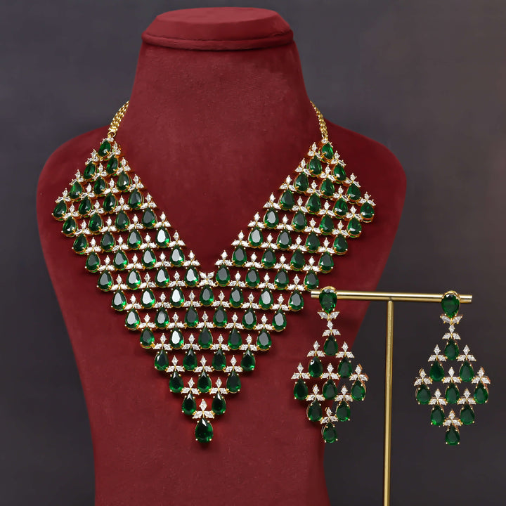 CZ Necklace Set