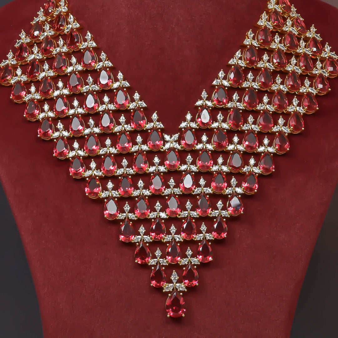 CZ Necklace Set