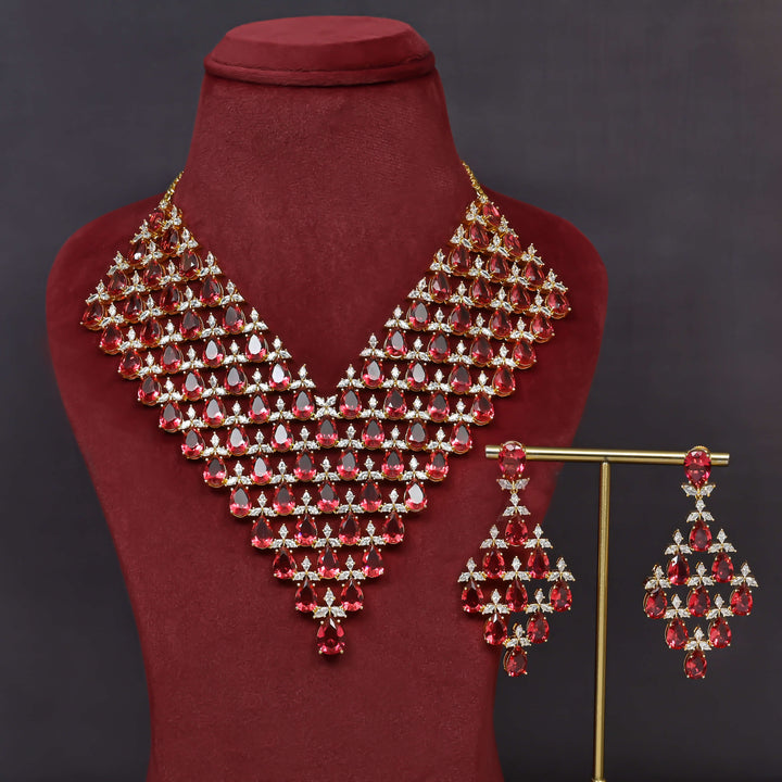 CZ Necklace Set