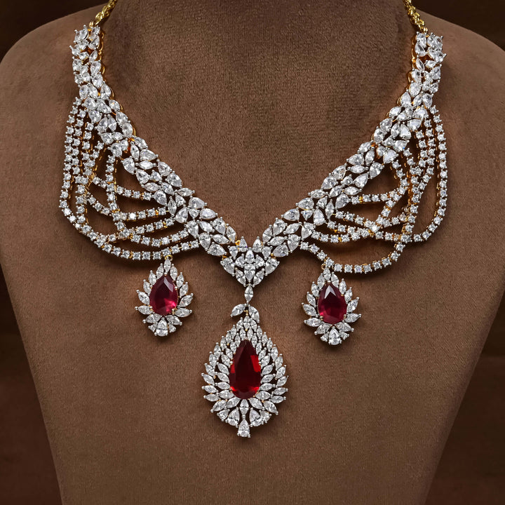 CZ Necklace Set