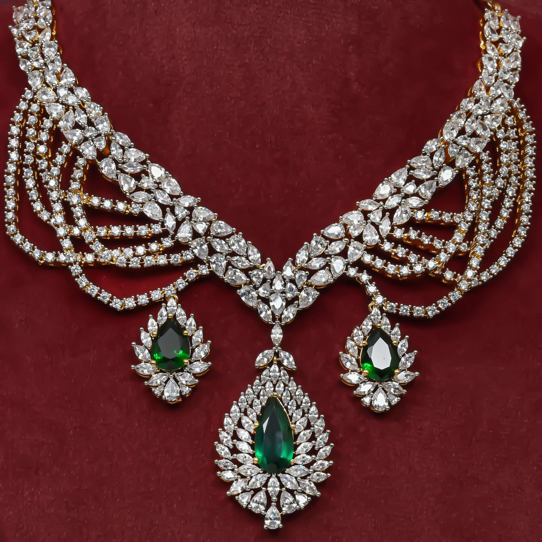 CZ Necklace Set