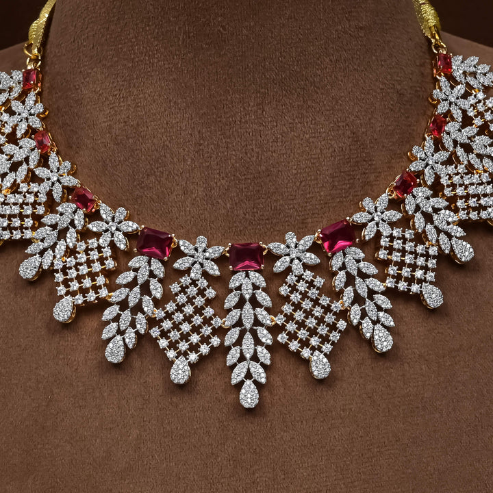 CZ Necklace Set