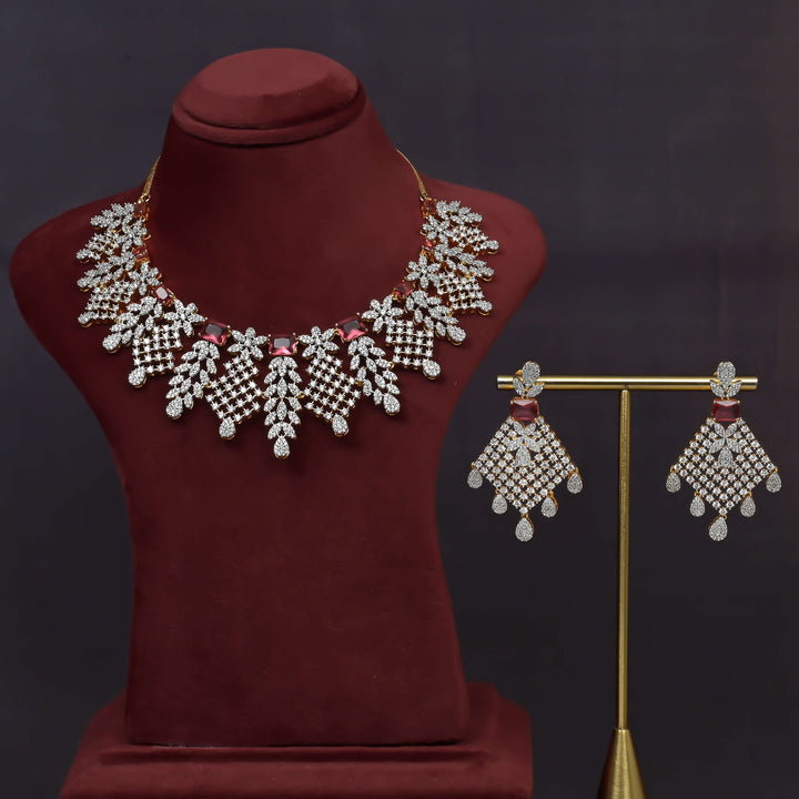 CZ Necklace Set