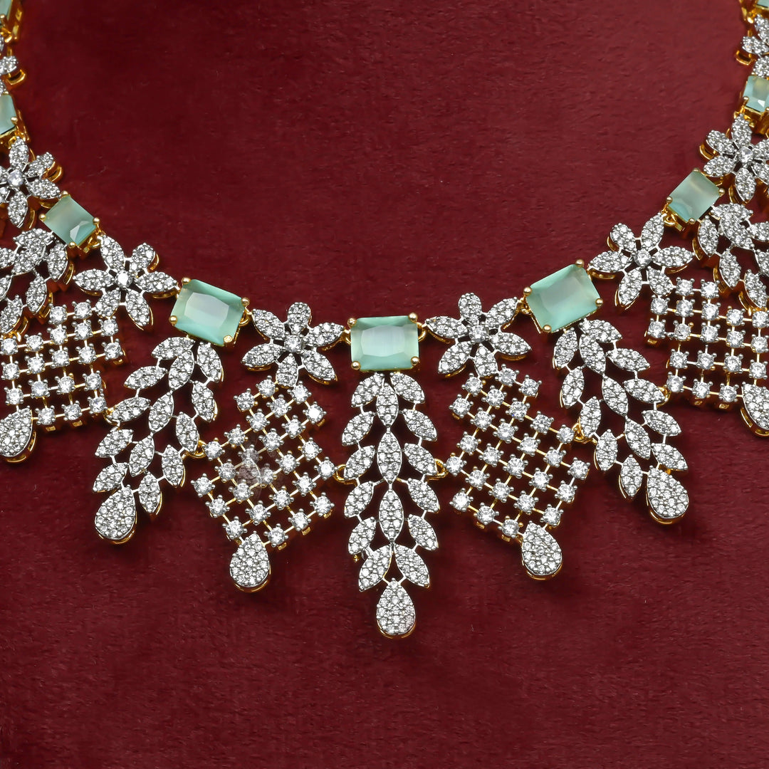 CZ Necklace Set