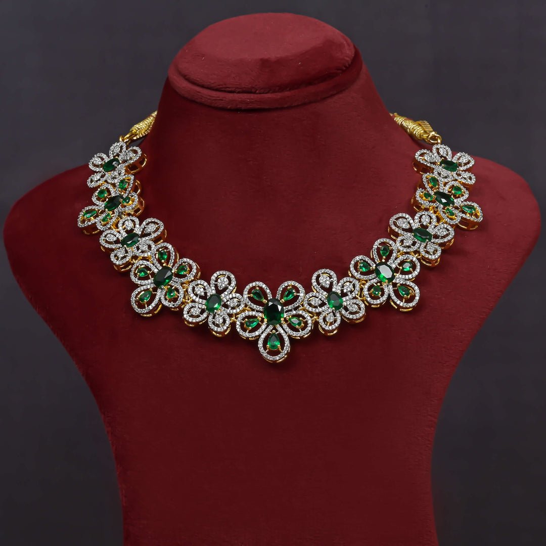 CZ Necklace Set