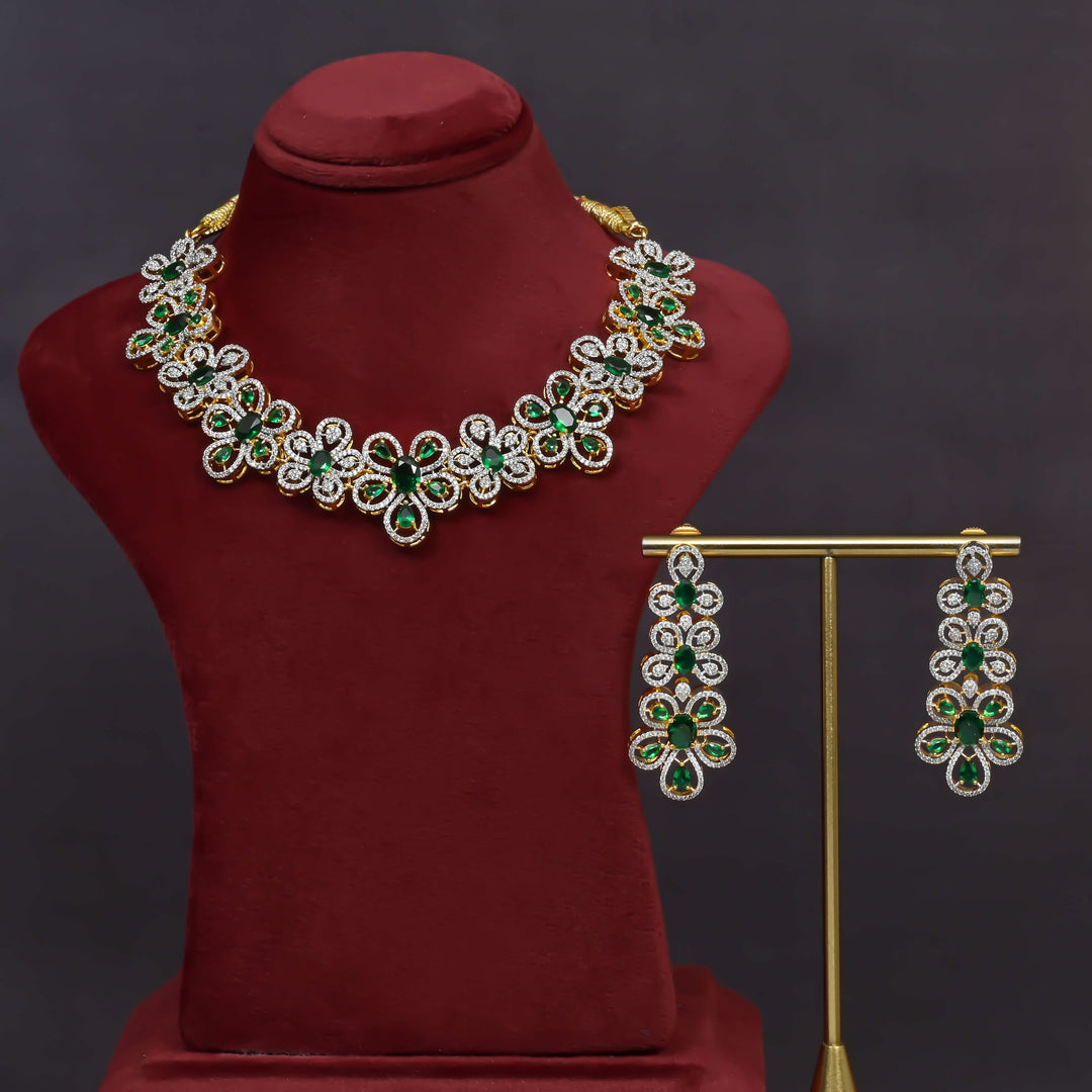 CZ Necklace Set