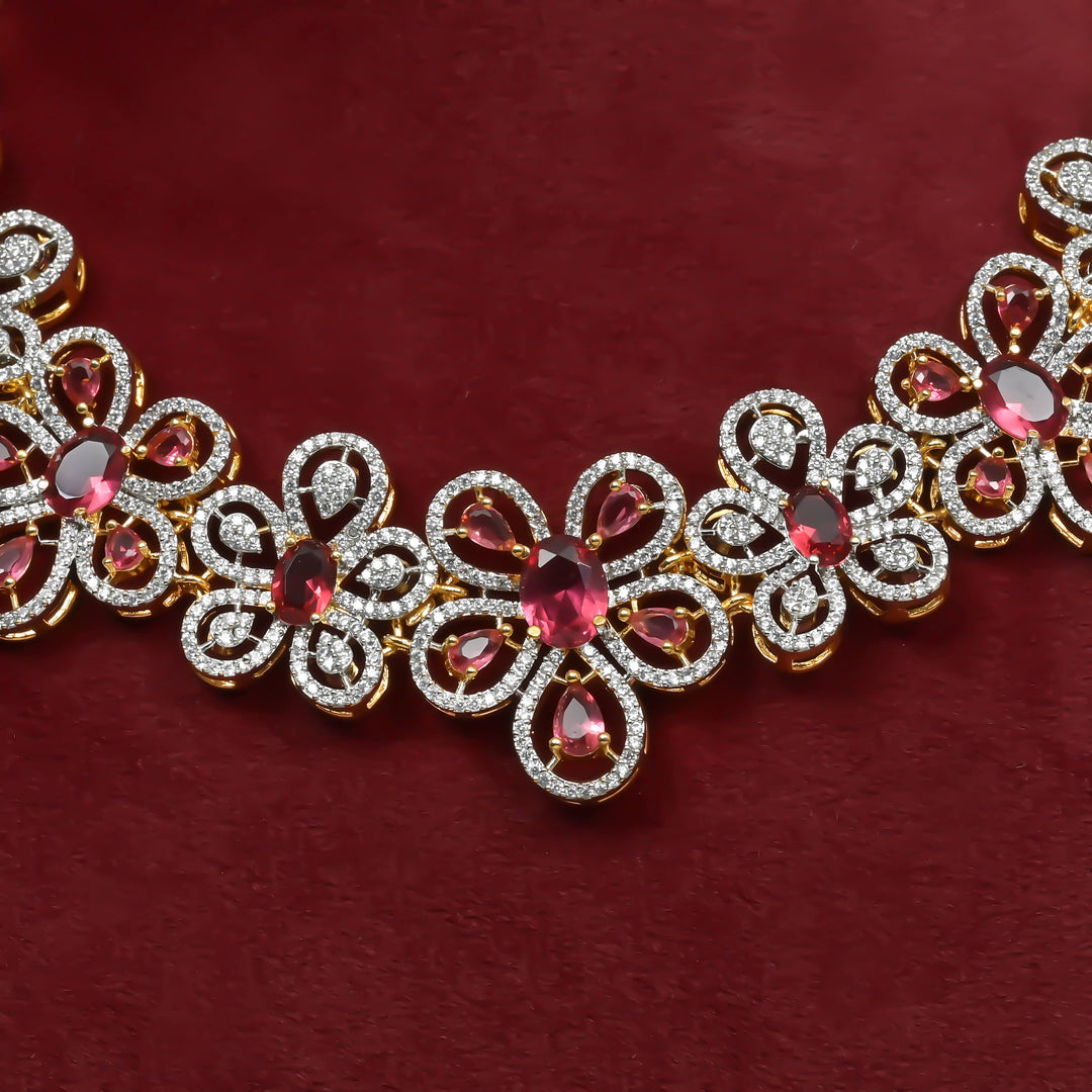 CZ Necklace Set