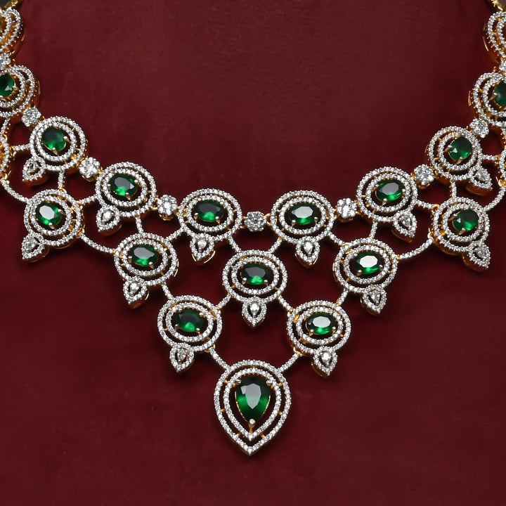 CZ Necklace Set