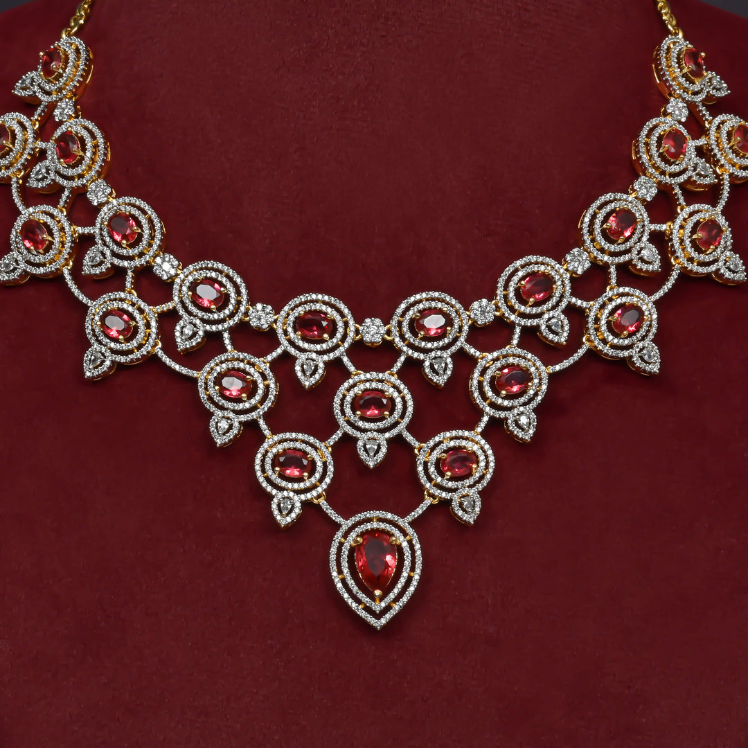 CZ Necklace Set