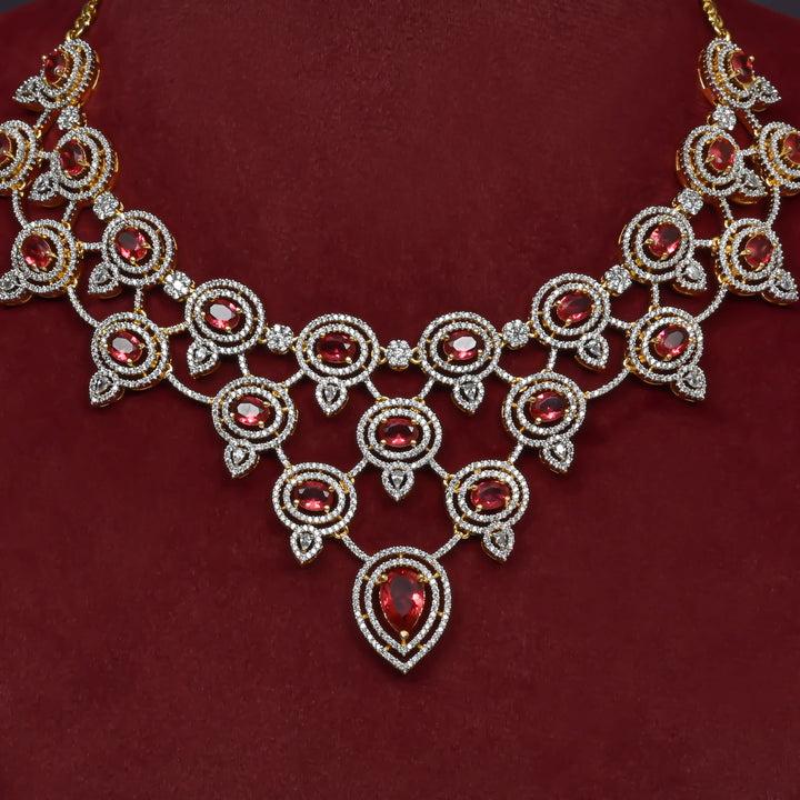 CZ Necklace Set