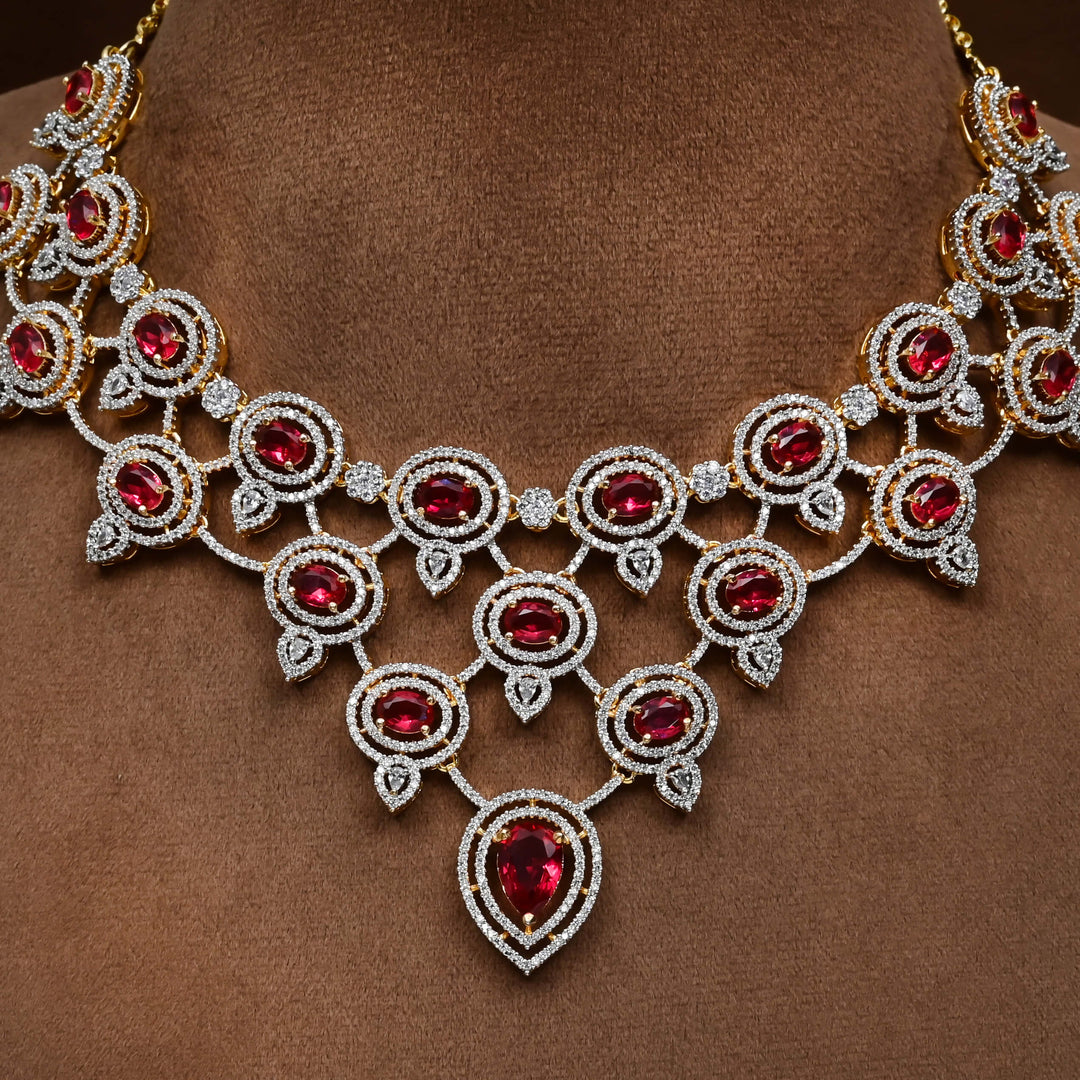 CZ Necklace Set