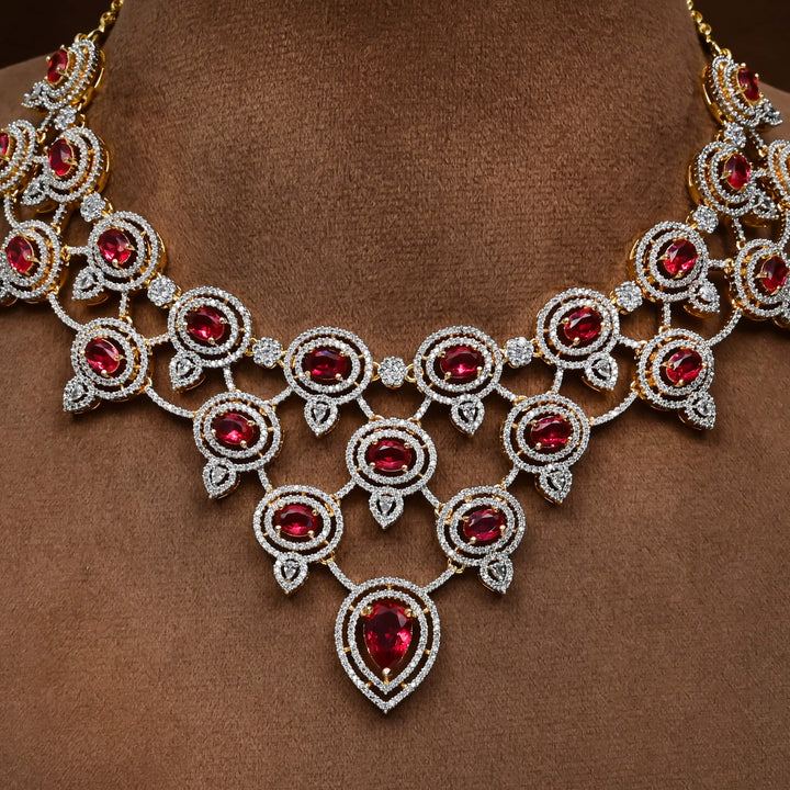 CZ Necklace Set