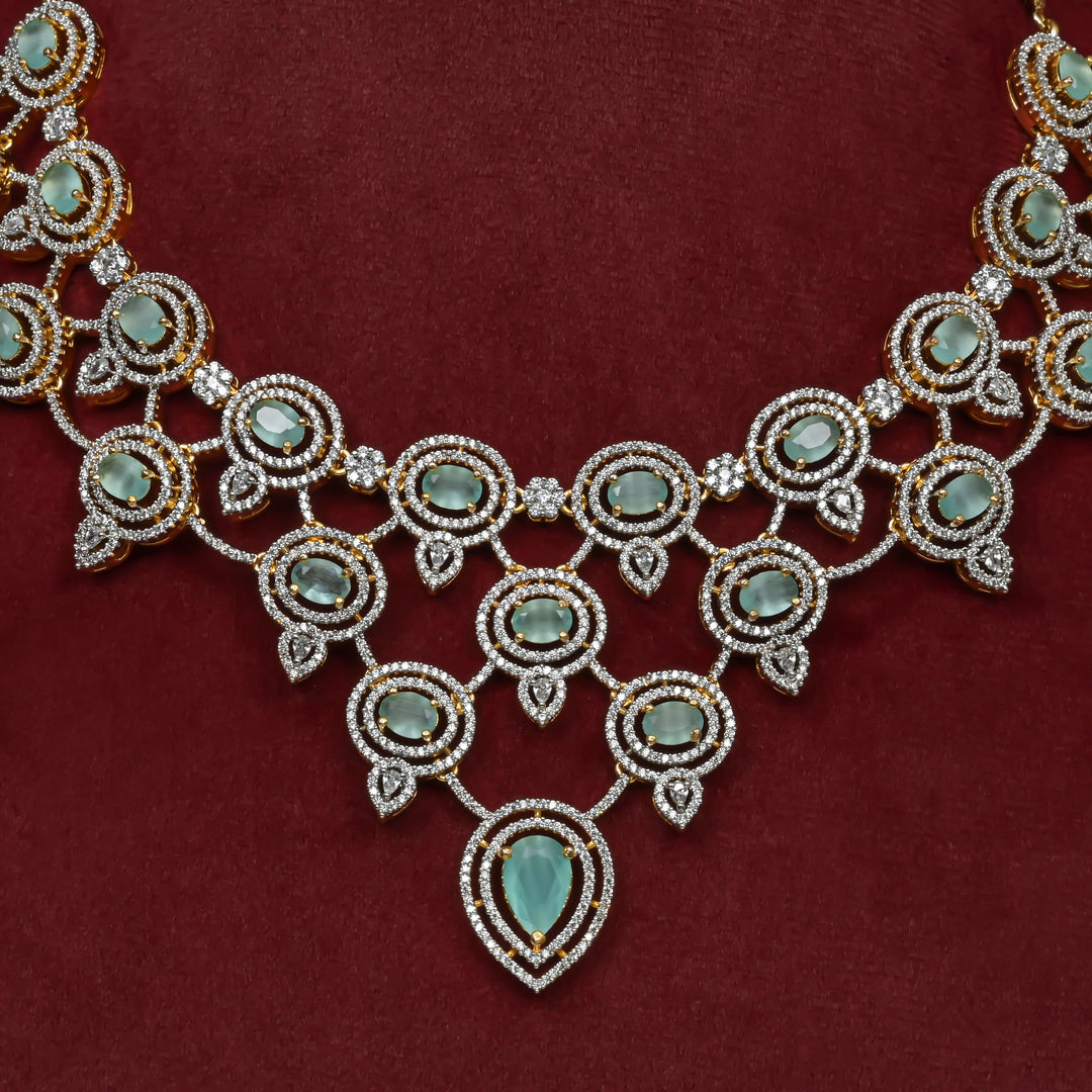 CZ Necklace Set