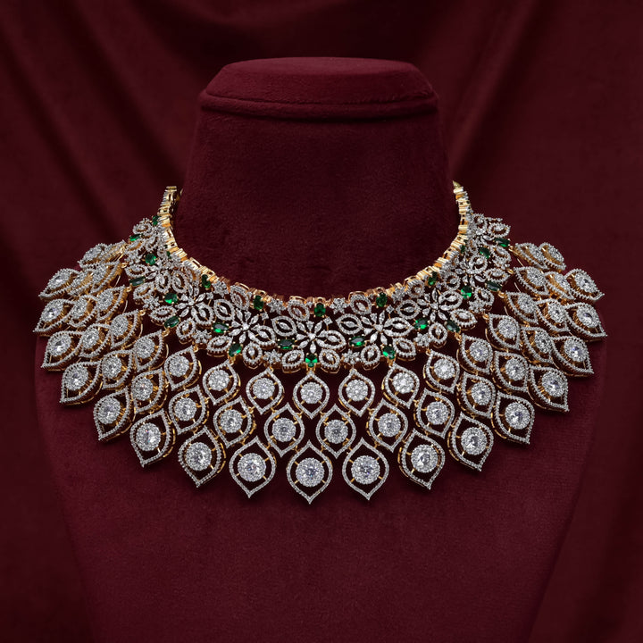 CZ Emerald Choker