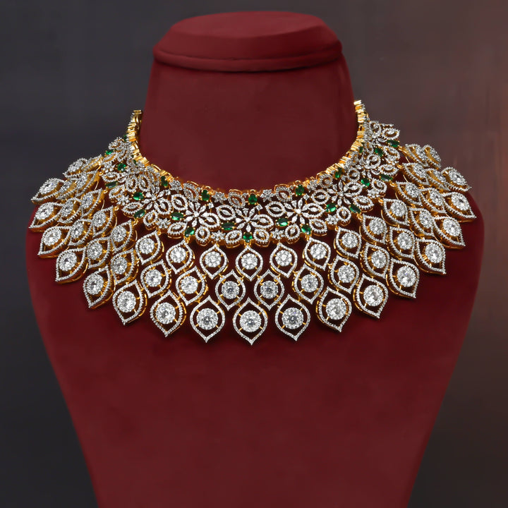 CZ Emerald Choker