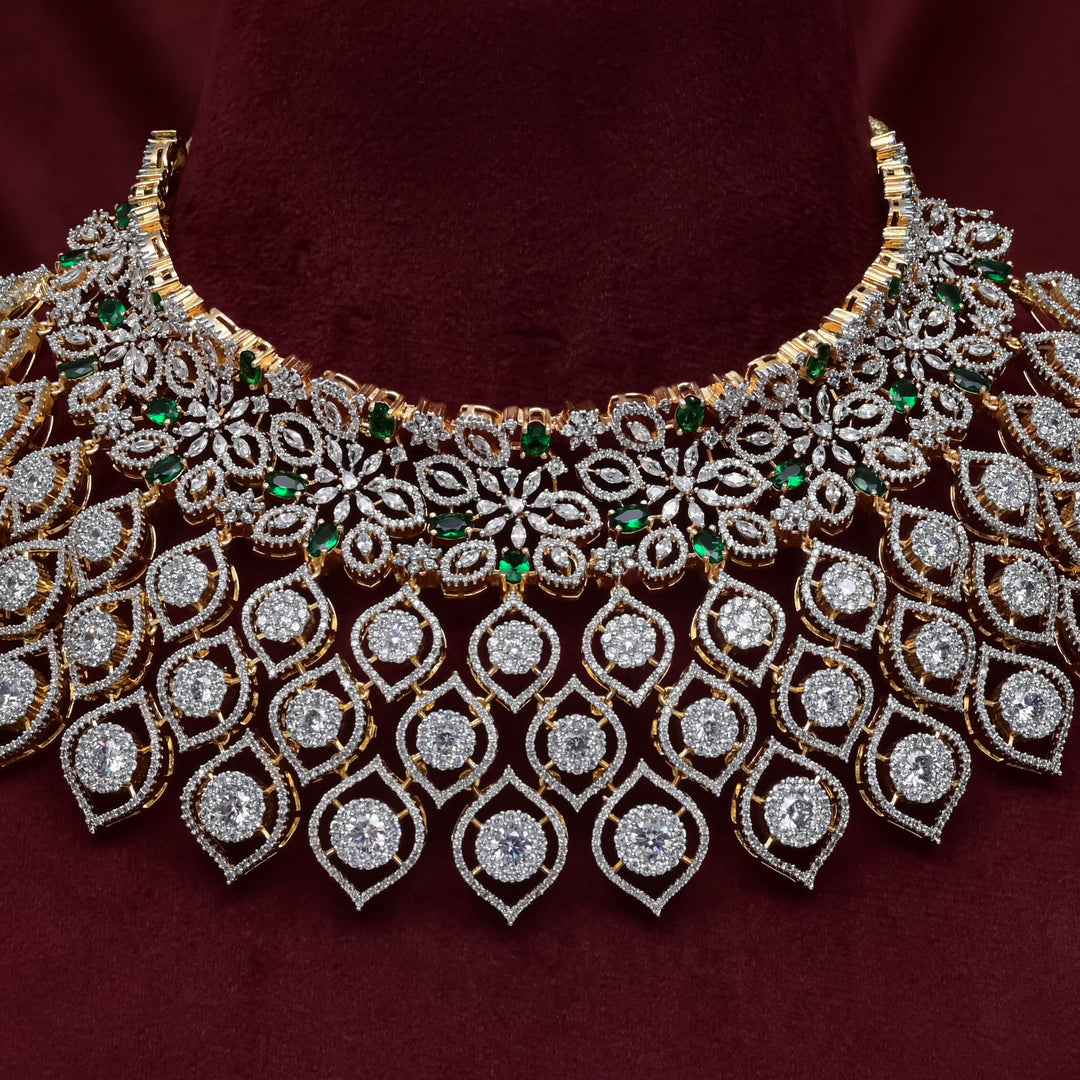 CZ Emerald Choker