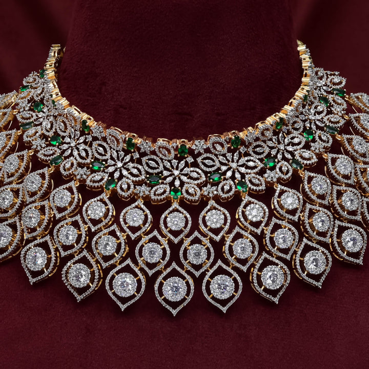 CZ Emerald Choker