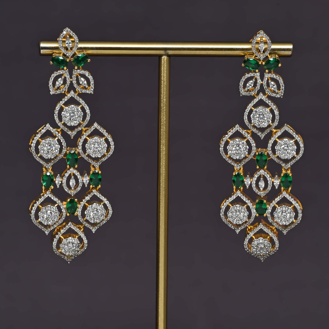 CZ Emerald Choker
