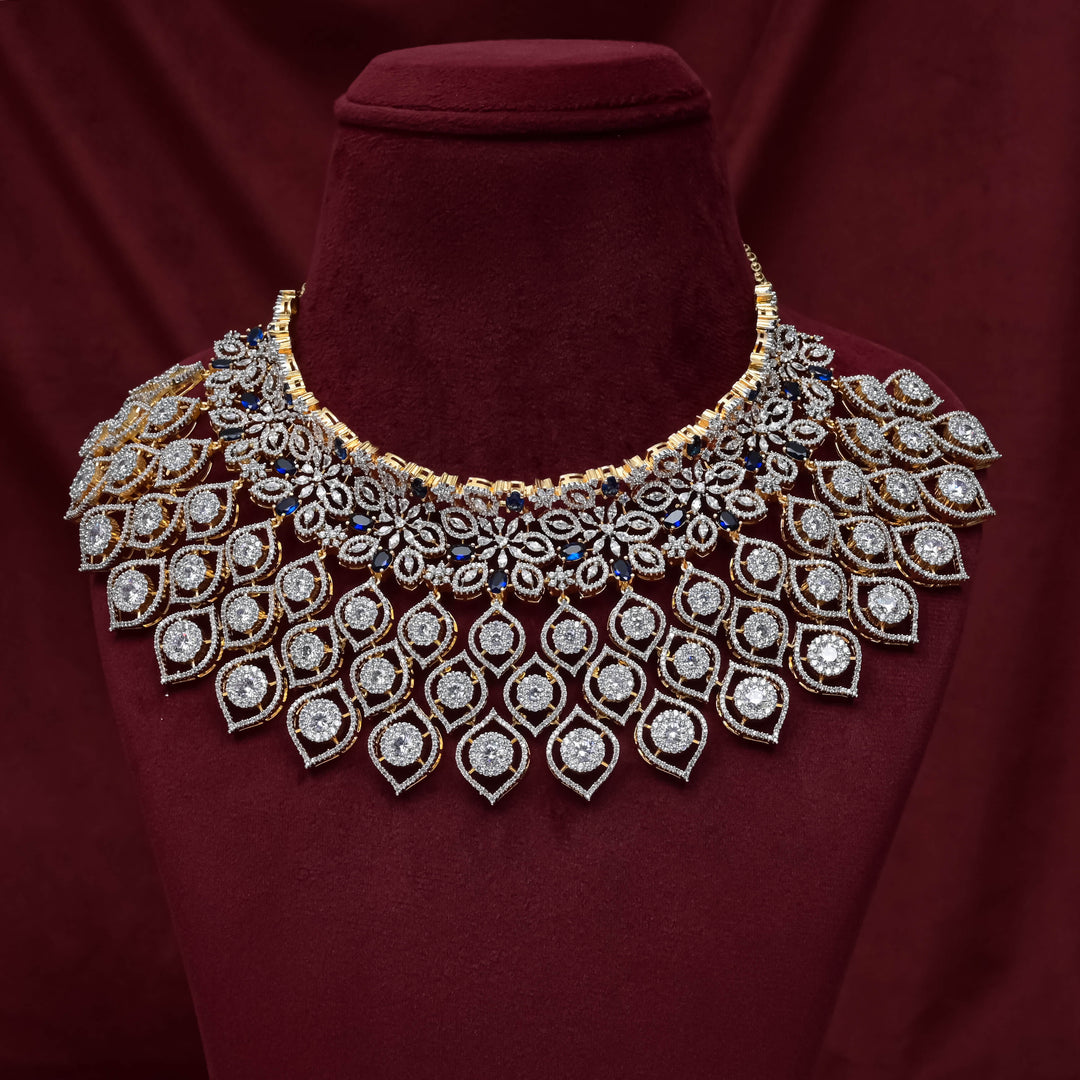 CZ Sapphire Choker