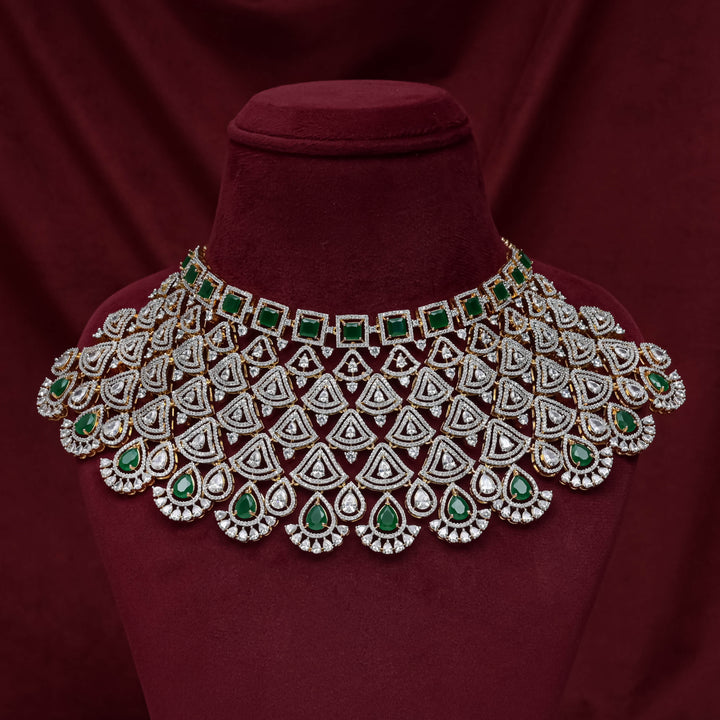 CZ Emerald Choker