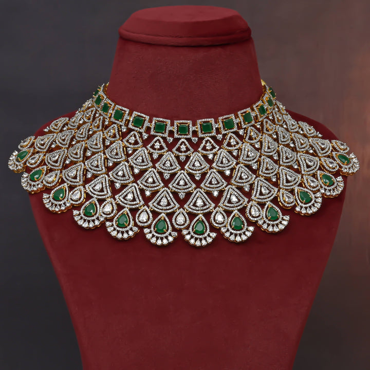 CZ Emerald Choker