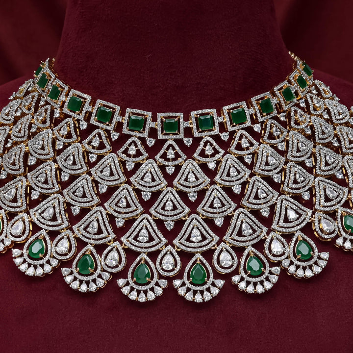 CZ Emerald Choker