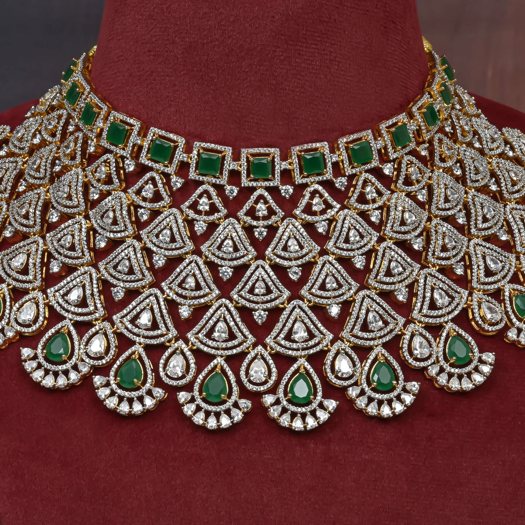 CZ Emerald Choker