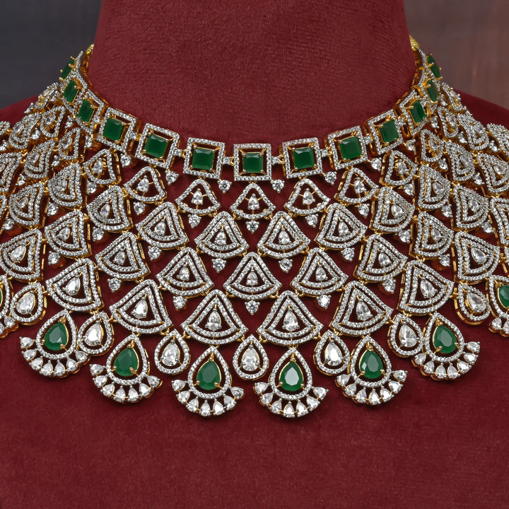 CZ Emerald Choker