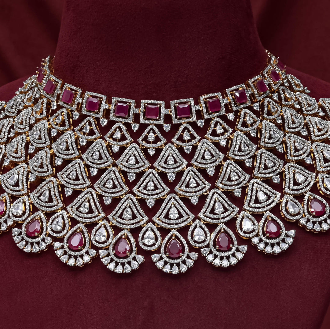 CZ Ruby Choker