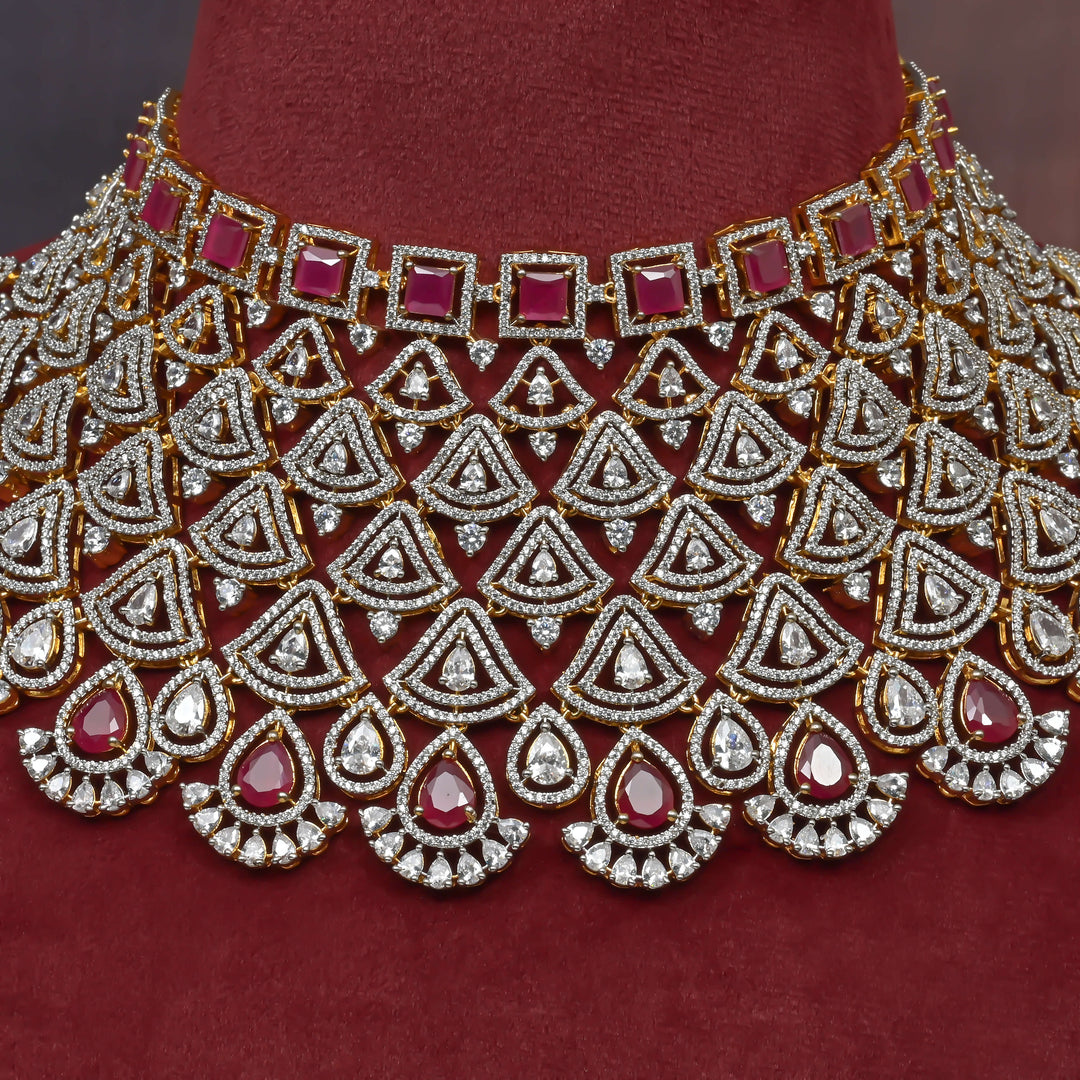 CZ Ruby Choker