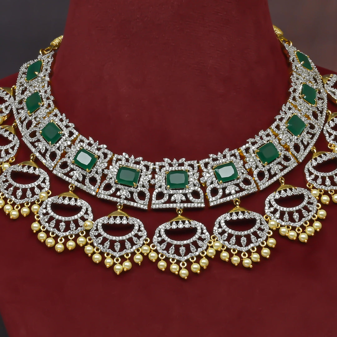 CZ Necklace Set