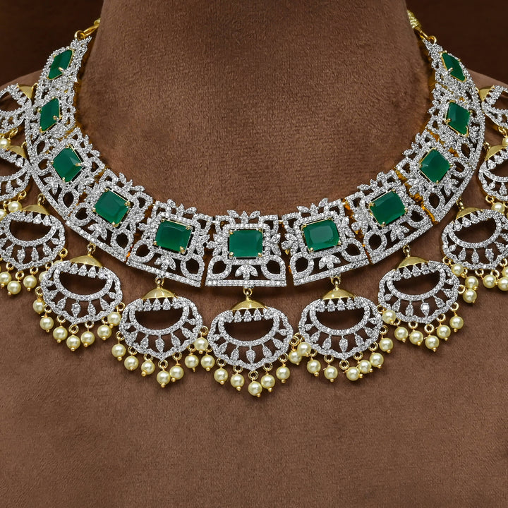 CZ Necklace Set
