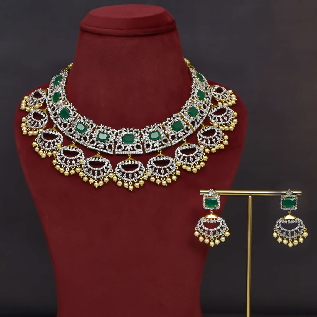 CZ Necklace Set