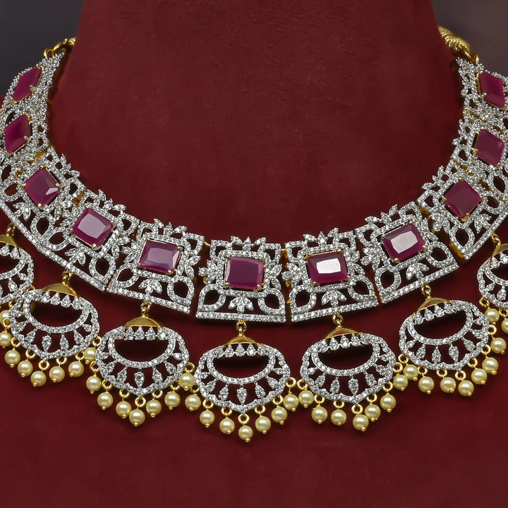 CZ Necklace Set
