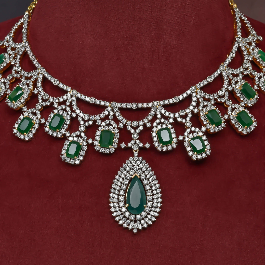 CZ Necklace Set