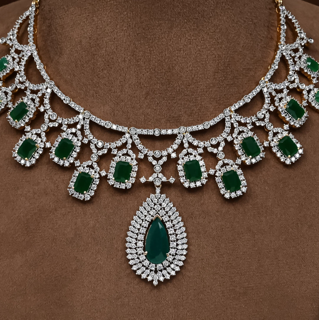 CZ Necklace Set
