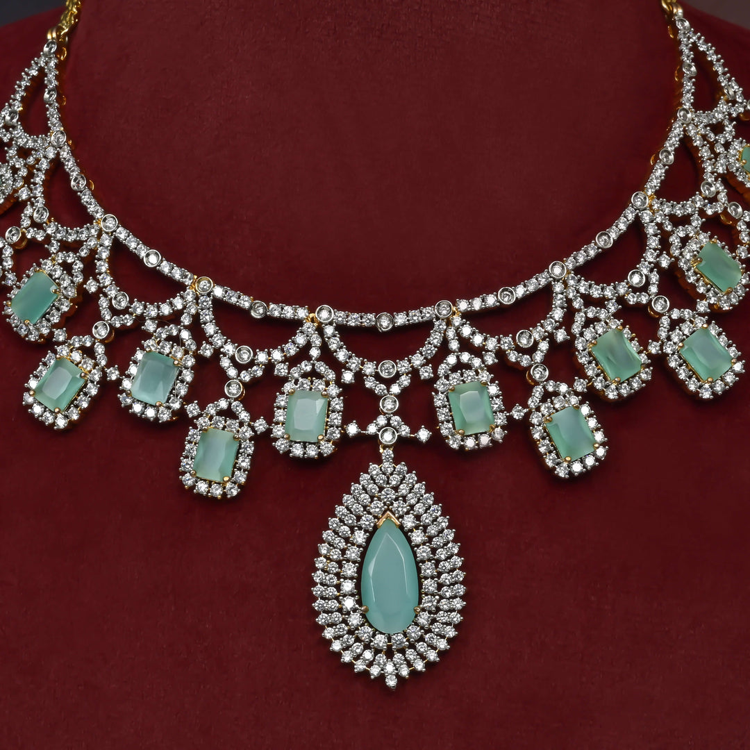 CZ Necklace Set