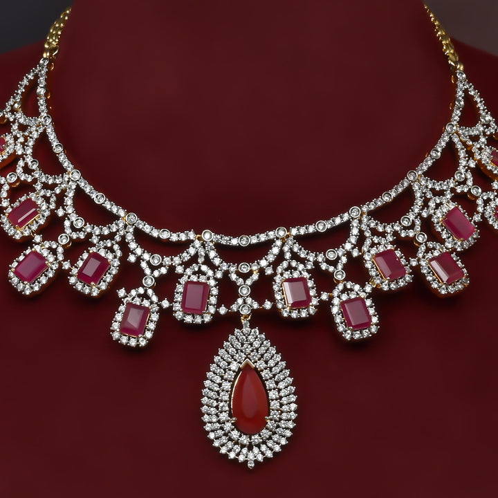 CZ Necklace Set